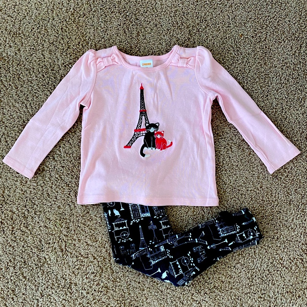 Gymboree Paris Top and Leggings